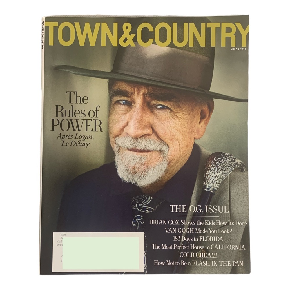 Town and Country Magazine March 2023 Brian Cox Shows Kids How It Is Done Florida